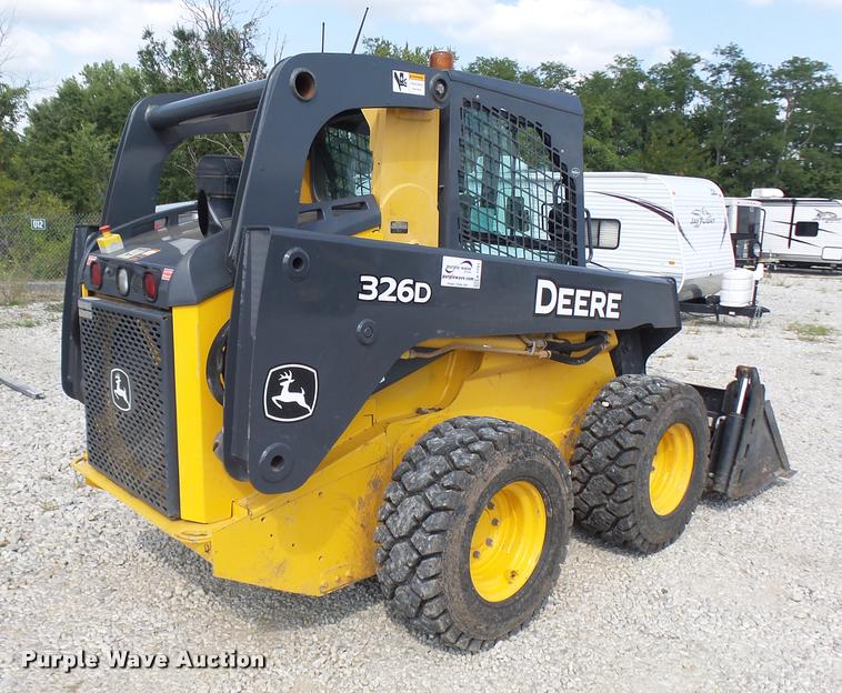 image for item K1791 2012 John Deere 326D skid steer