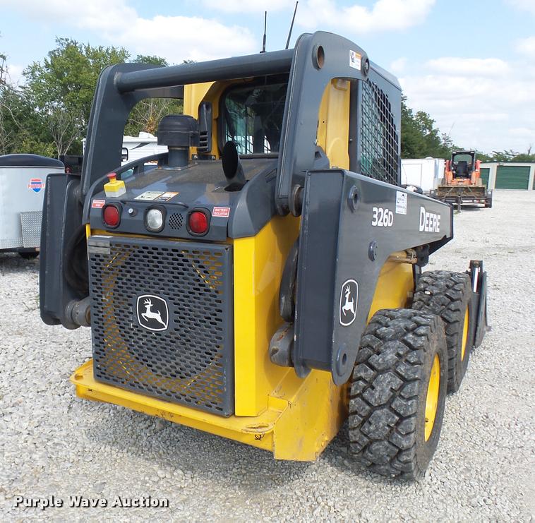 image for item K1791 2012 John Deere 326D skid steer