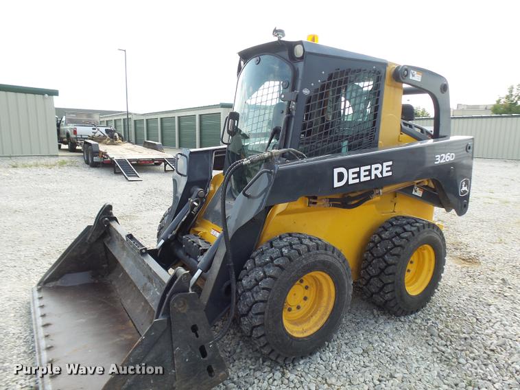 image for item K1791 2012 John Deere 326D skid steer