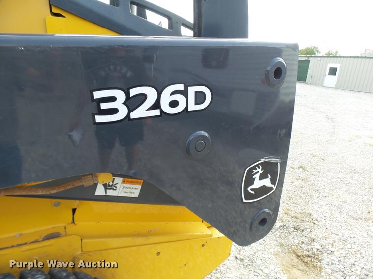 image for item K1791 2012 John Deere 326D skid steer