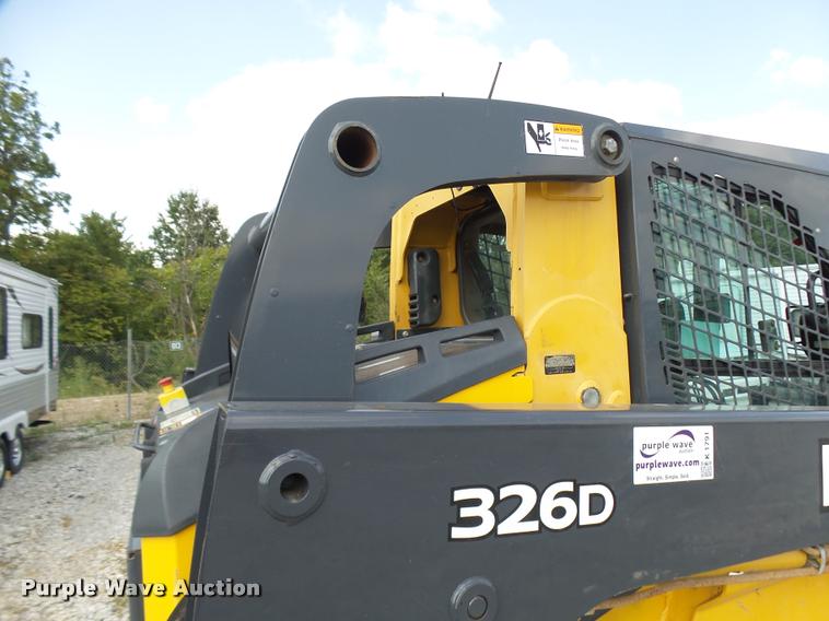 image for item K1791 2012 John Deere 326D skid steer