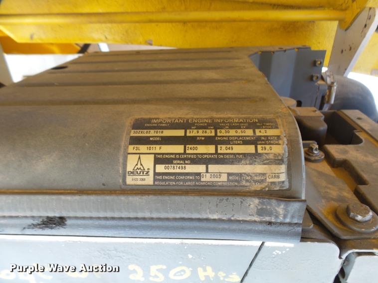 image for item K1836 2003 Haulotte HB44J boom lift