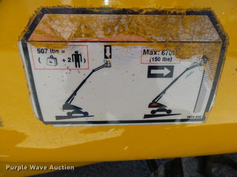 image for item K1836 2003 Haulotte HB44J boom lift