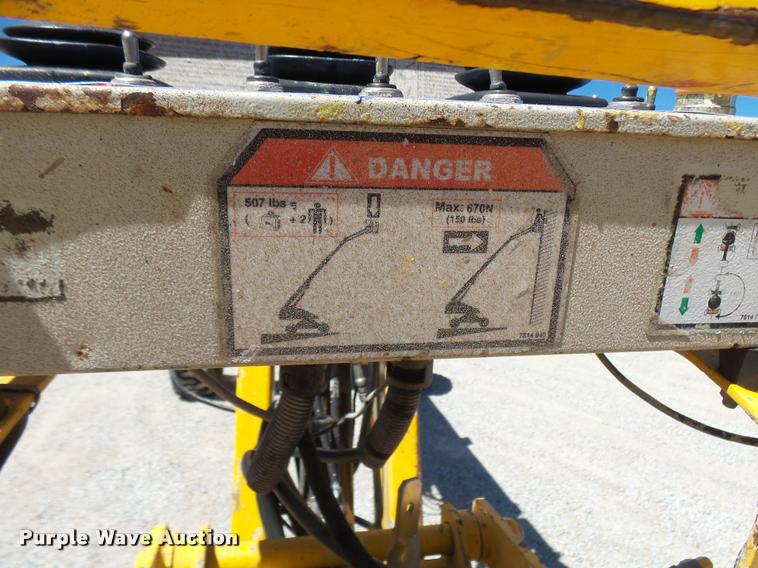 image for item K1836 2003 Haulotte HB44J boom lift