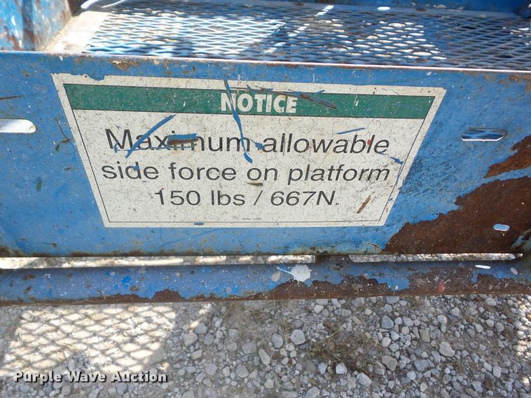 image for item K6420 2001 Genie Z45/25 boom lift