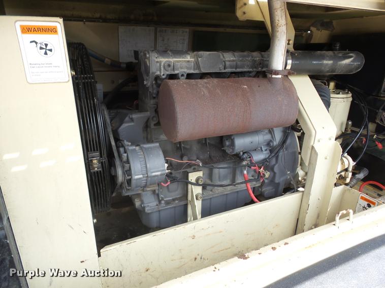 image for item K6423 1997 Ingersoll Rand 185 air compressor