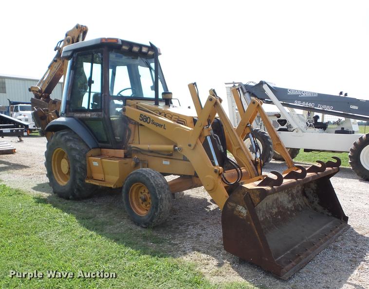 image for item K6427 1995 Case 580 Super L backhoe