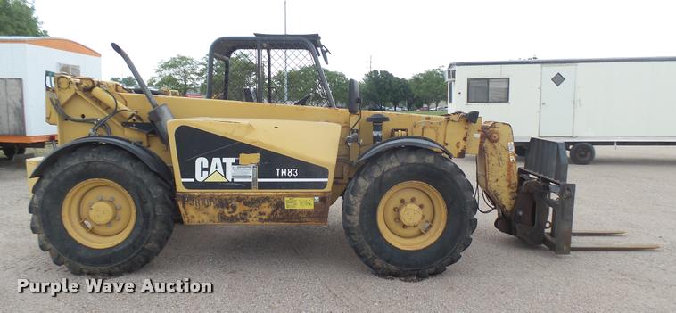 image for item L2293 2001 Caterpillar TH83 telehandler