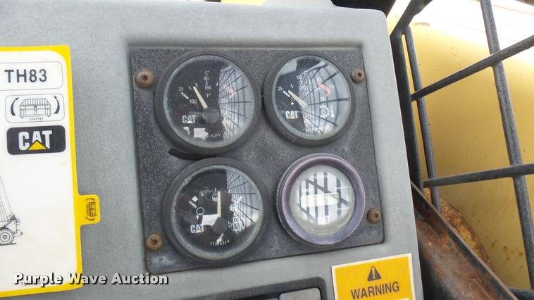 image for item L2293 2001 Caterpillar TH83 telehandler
