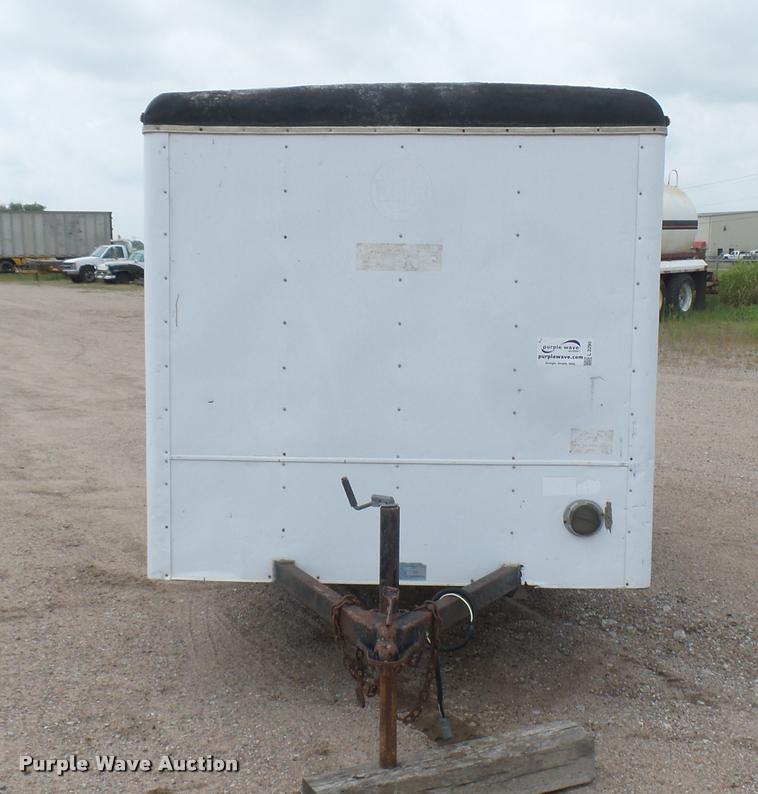 image for item L2295 1991 Wells Cargo enclosed cargo trailer