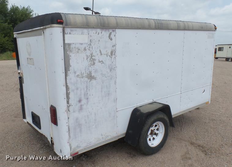 image for item L2295 1991 Wells Cargo enclosed cargo trailer