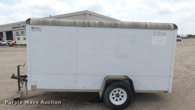 image for item L2295 1991 Wells Cargo enclosed cargo trailer
