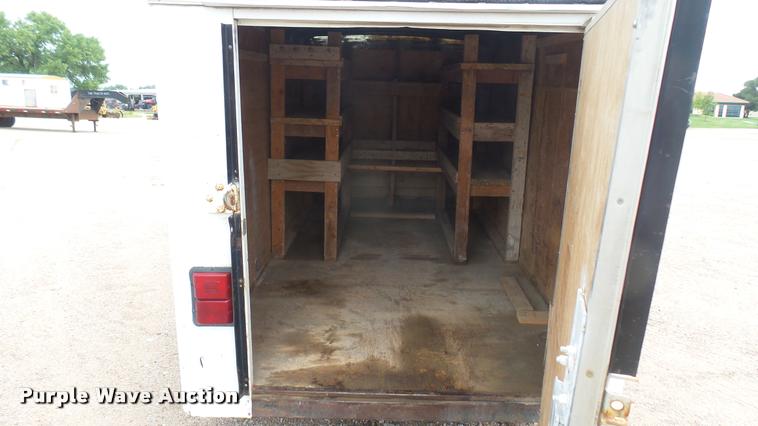 image for item L2295 1991 Wells Cargo enclosed cargo trailer