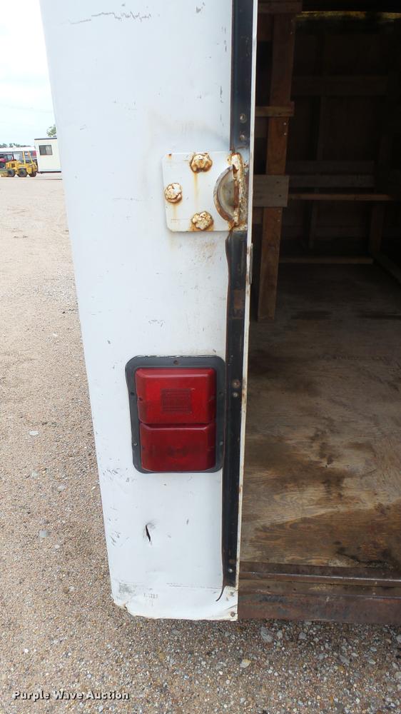 image for item L2295 1991 Wells Cargo enclosed cargo trailer