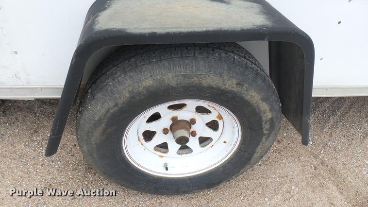 image for item L2295 1991 Wells Cargo enclosed cargo trailer