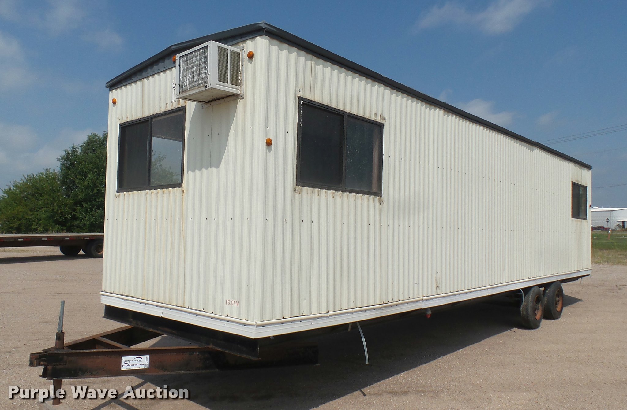 2002 Action Mobile office trailer in Wichita, KS Item L2299 sold