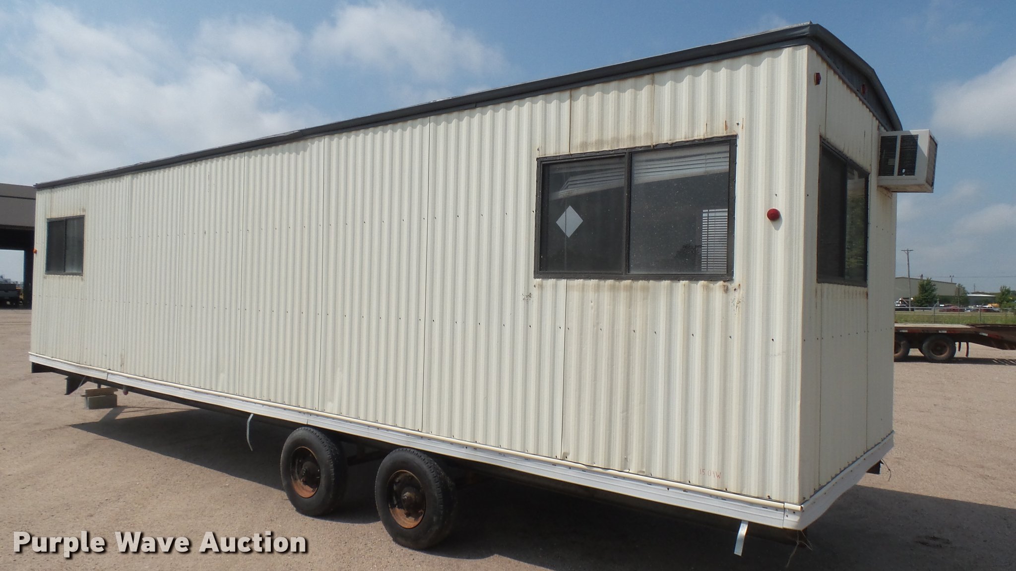 2002 Action Mobile office trailer in Wichita, KS Item L2299 sold