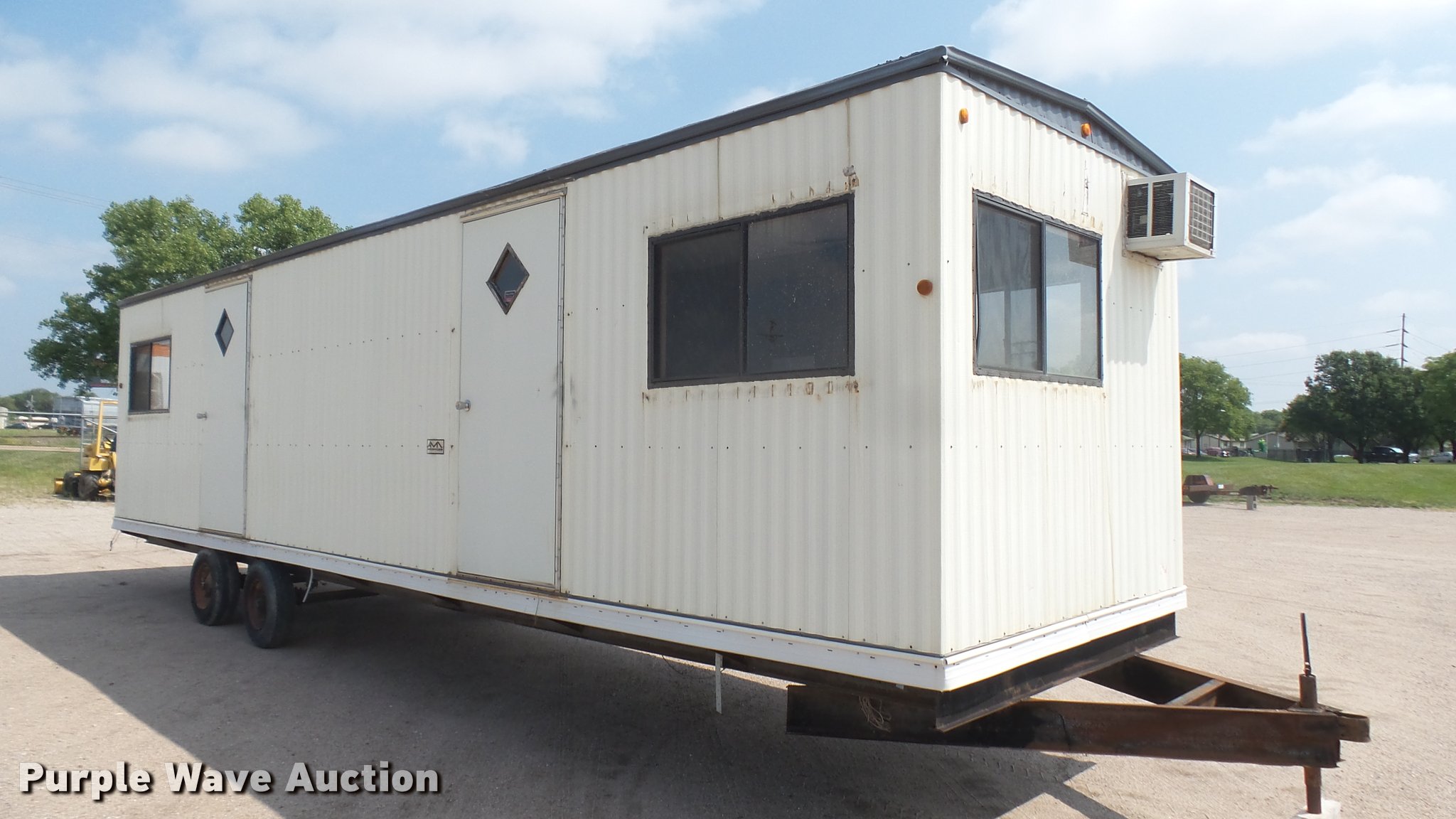 2002 Action Mobile office trailer in Wichita, KS Item L2299 sold