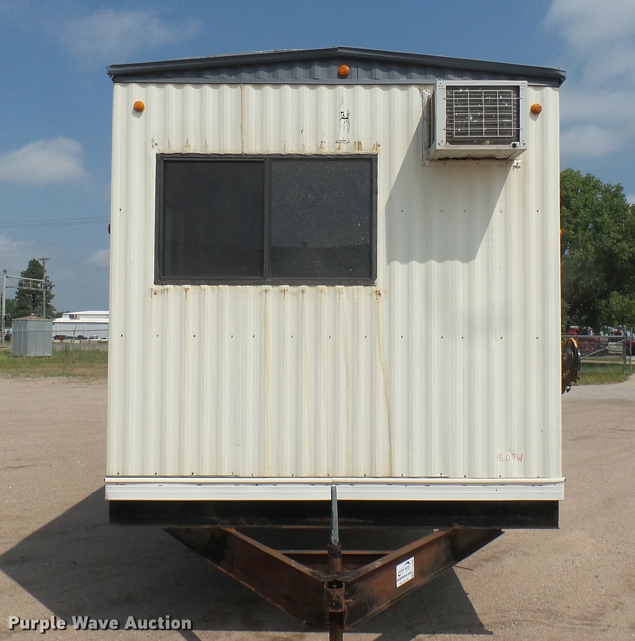2002 Action Mobile office trailer in Wichita, KS Item L2299 sold