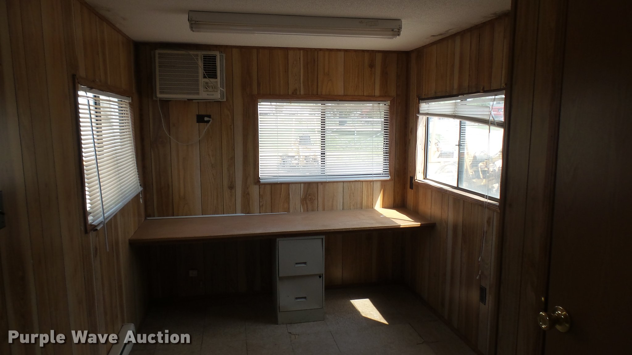 2002 Action Mobile office trailer in Wichita, KS Item L2299 sold