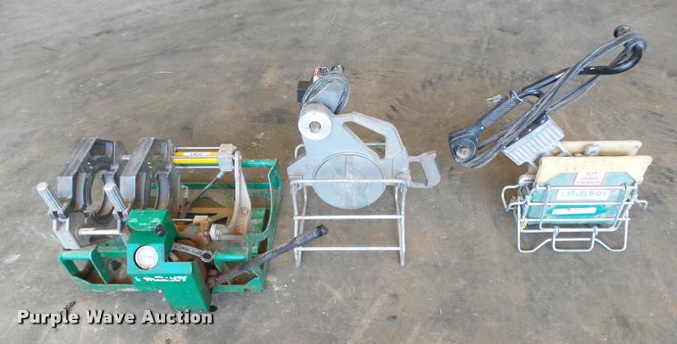 image for item BE9450 Mcelroy poly pipe fusion system