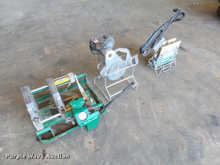 image for item BE9450 Mcelroy poly pipe fusion system