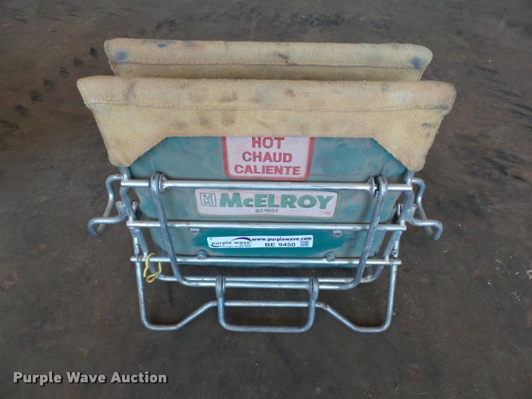 image for item BE9450 Mcelroy poly pipe fusion system