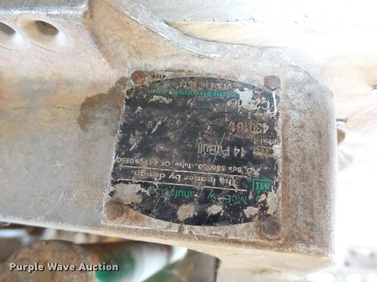 image for item BE9450 Mcelroy poly pipe fusion system