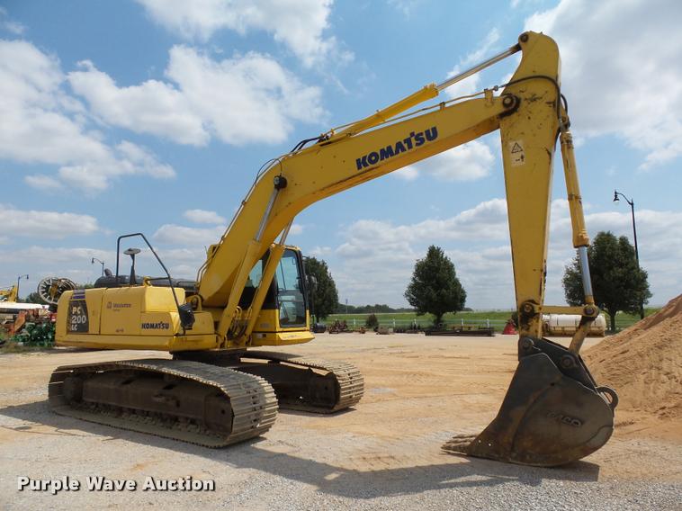 image for item DB4147 2011 Komatsu PC200LC-8 excavator