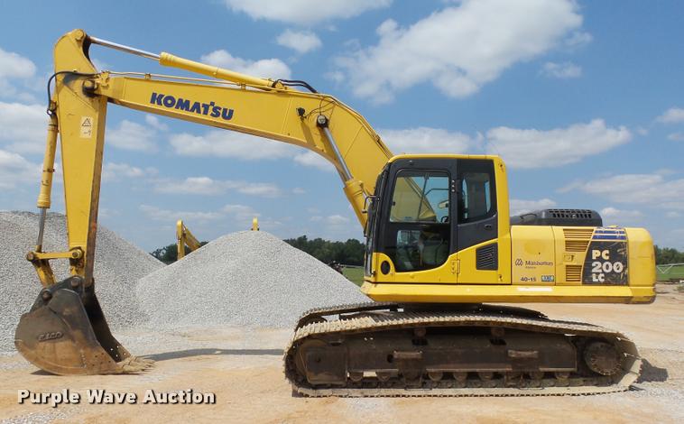 image for item DB4147 2011 Komatsu PC200LC-8 excavator