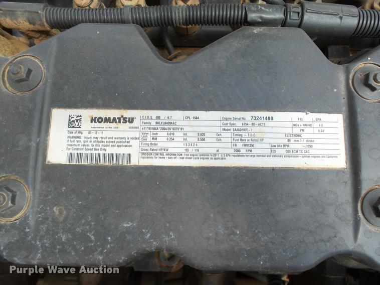 image for item DB4147 2011 Komatsu PC200LC-8 excavator