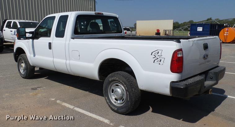 image for item DB4161 2011 Ford F250 Super Duty XL SuperCab pickup truck