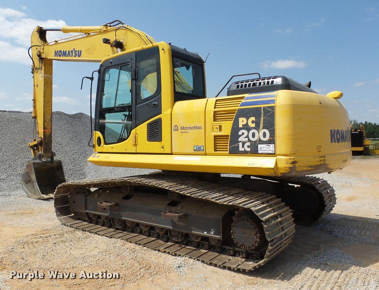 image for item L1922 2012 Komatsu PC200LC-8 excavator
