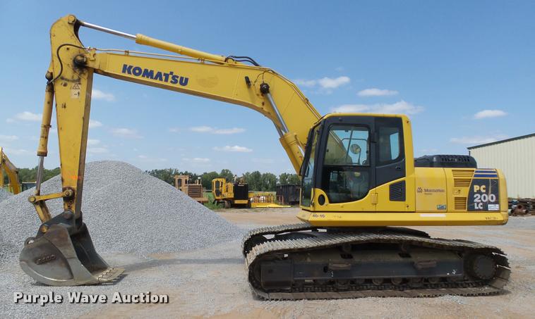 image for item L1922 2012 Komatsu PC200LC-8 excavator
