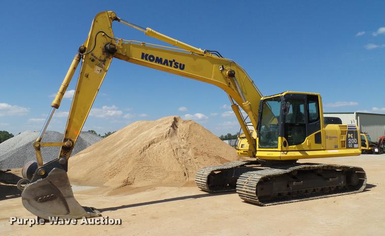 image for item L1922 2012 Komatsu PC200LC-8 excavator