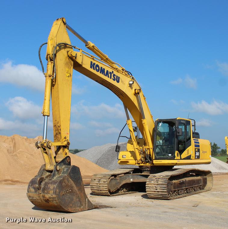 image for item L1933 2012 Komatsu PC360LC-10 excavator