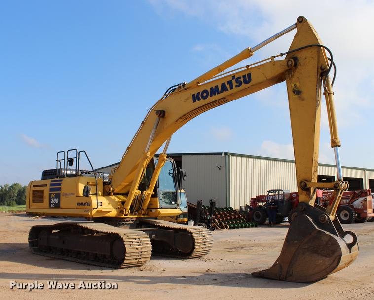 image for item L1933 2012 Komatsu PC360LC-10 excavator