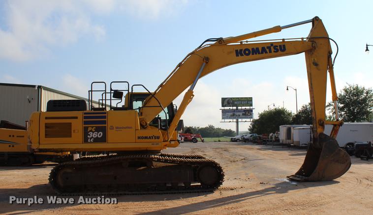 image for item L1933 2012 Komatsu PC360LC-10 excavator