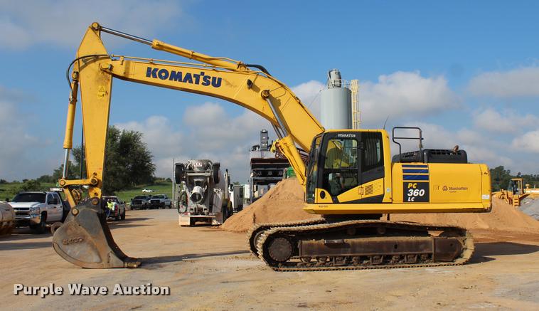 image for item L1933 2012 Komatsu PC360LC-10 excavator