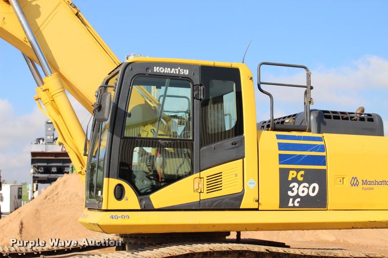 image for item L1933 2012 Komatsu PC360LC-10 excavator