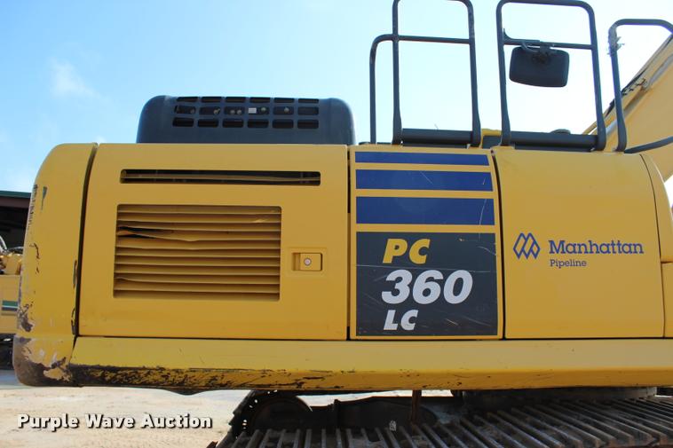 image for item L1933 2012 Komatsu PC360LC-10 excavator