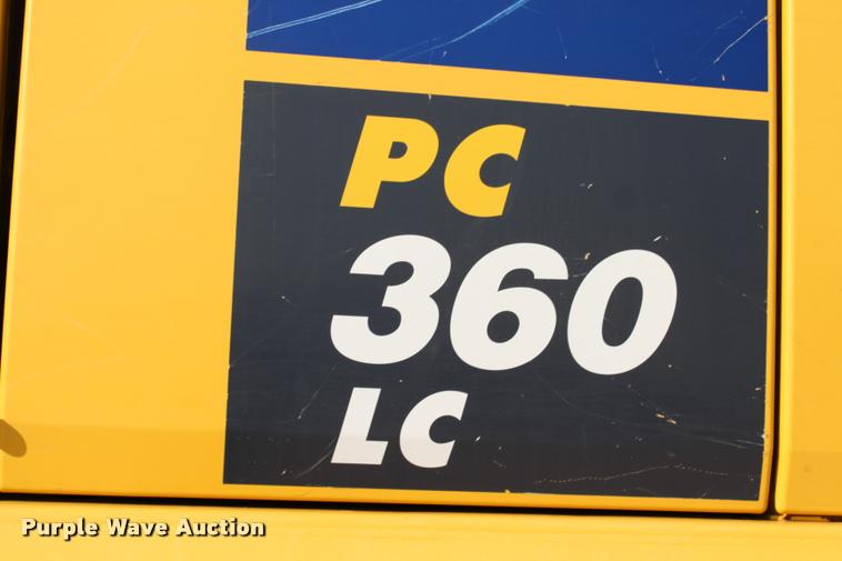 image for item L1933 2012 Komatsu PC360LC-10 excavator