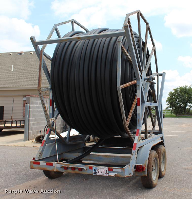 image for item L1937 2013 Palm pipe reel trailer