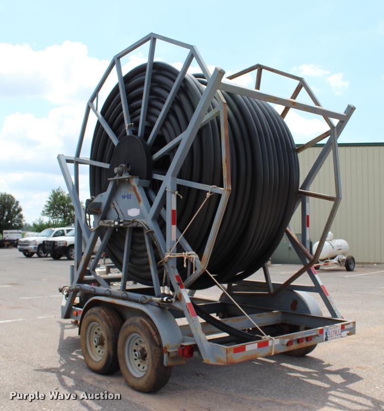 image for item L1937 2013 Palm pipe reel trailer