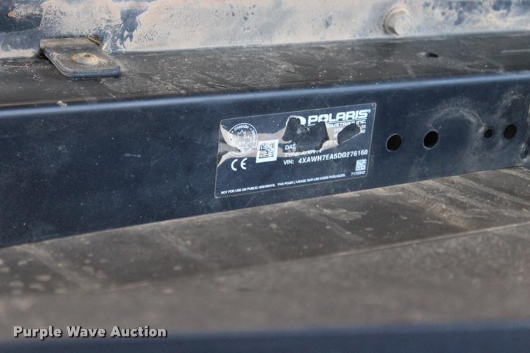 image for item L1940 2013 Polaris Ranger Crew utility vehicle