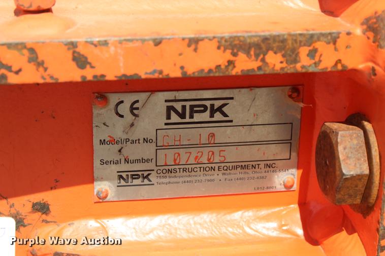 image for item L1942 NPK GH-10 hammer