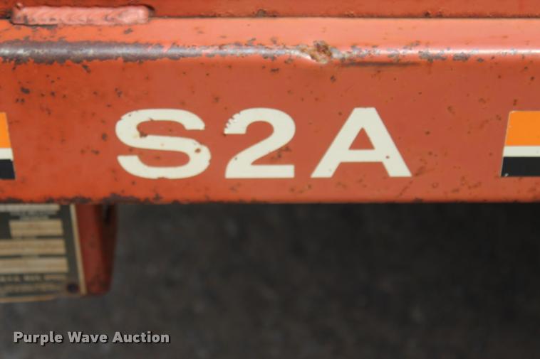image for item L3224 2011 Ditch Witch RT12 trencher and trailer