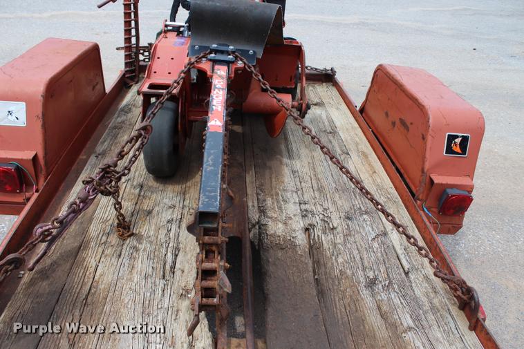 image for item L3224 2011 Ditch Witch RT12 trencher and trailer
