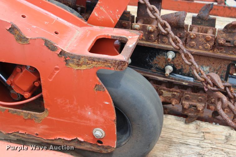 image for item L3224 2011 Ditch Witch RT12 trencher and trailer