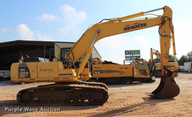 image for item L3234 2011 Komatsu PC200LC-8 HD excavator